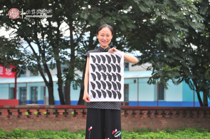 周女士，新學(xué)員，永字八法習(xí)作展示