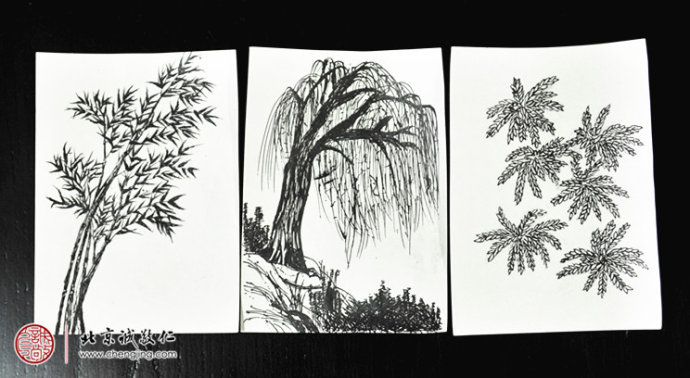 學(xué)員硬筆國(guó)畫(huà)習(xí)作展示