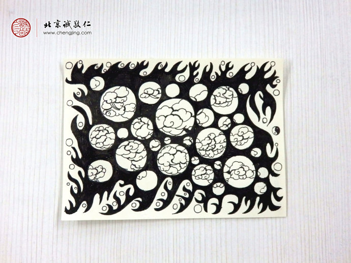 常同學(xué)，15歲，創(chuàng)意曲線習(xí)作