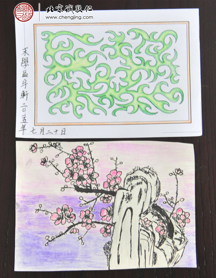 
梅花香自苦寒來，打好硬筆國畫基礎(chǔ)，進(jìn)入無限創(chuàng)意樂園。