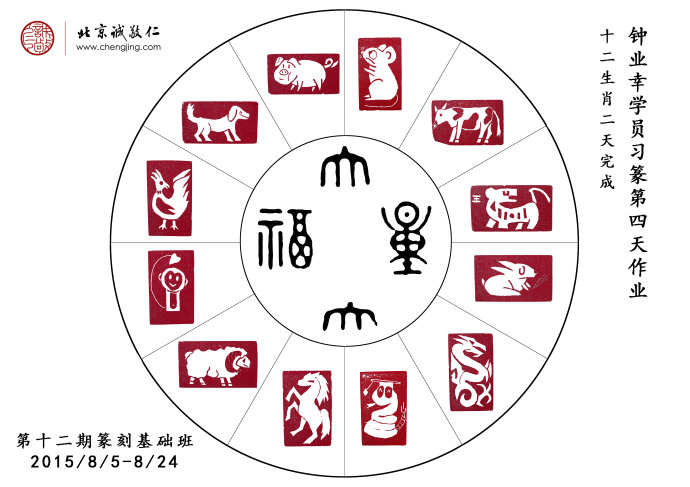 鐘業(yè)幸習篆四天作業(yè)