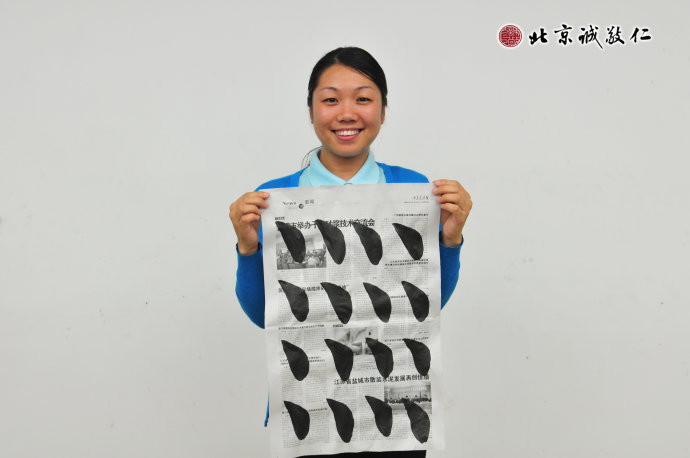 配圖：學(xué)員書法習(xí)作展示