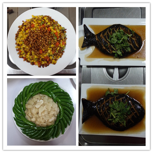 精心制作的健康素食，大家體味節日的幸福時刻