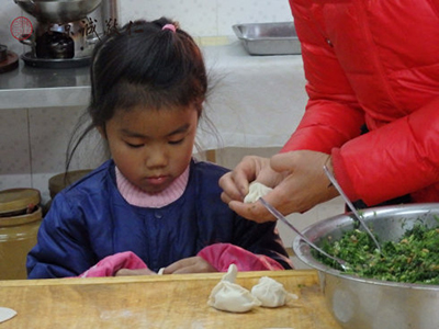 來自天津的祖孫三代福壽滿堂