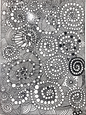 硬筆國畫公益課