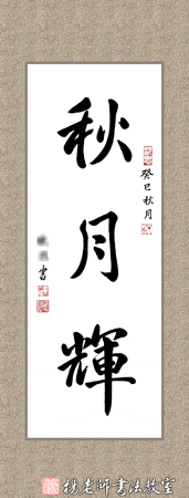 楊老師書法教室學(xué)員馬女士 成人 習(xí)書一年作品