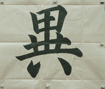 張同學(xué)書法學(xué)習(xí)相冊(cè):苦