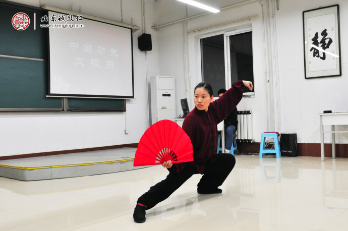 太極扇表演，展示中華太極武術的魅力。